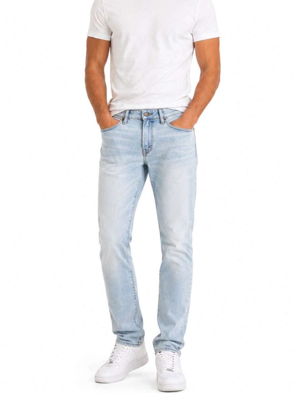 American Eagle Outfitters Slim Straight Light Blue Men’s Jeans